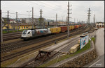 Bedingt durch die Semmeringsperre herrschte in den ersten Wochen des Aprils ein ausgiebieger Verkehr auf der Westbahn.