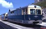 5099.01 und 02 im Bahnhof Schafbergspitze (Sommer 1973)