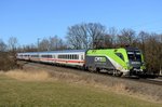 Der IC 2083  Königssee  fuhr seit Fahrplanwechsel 2013 wieder mit ÖBB Taurus.