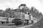 DH 1700.1 im Bahnhof Wies Eibiswald .