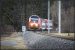 2016.922 im Einsatz vor dem Abendlichen R8567 bei Bad Schwanberg am 10.März 2023