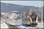 24.02.2024 bei Kresbach. GTW 05 auf dem Weg nach Wies Eibiswald 