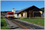 VT 70 03 als R 8590 am 5.10.2008 von Wies-Eibiswald nach Graz bei der Ausfahrt aus Wies.