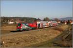 GKB 218.117 mit R 4369 von Graz (ber die Koralmbahn) nach Wies; aufgenommen bei Plfing-Brunn am 27.12.2010