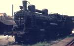 Lok 56.3190 im Heizhaus Graz der Graz-Köflacher Bahn (18.06.1974).