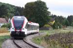 GKB 5063 009-2 am 19.September 2015 als SLP 17216 in Mollmannsdorf.