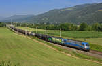 Adria Transport 1216 922 und ELL 193 729  ECS-Eurocargo  brachten am 20.Juni 2019 den LTE-Kesselzug 49596 von Tarvisio nach Breclav, und wurden von mir in Foirach bei Niklasdorf fotografiert.