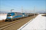 Adria Transport 1216 920 und 921, fahren mit Kesselwagenzug 48431 von Schwechat nach Koper.