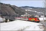 GySEV 1116 060 fhrt mit IC 533 von Wien Sd nach Villach.