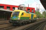 Am 3.06.2009 ist die 1047 502 als Lokzug durch Bruck/Mur unterwegs.