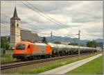 RTS 1216 902 fhrt mit Kesselwagenzug 95128 von Niklasdorf nach Passau.