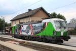 SETG 193.219 anlässlich einer Präsentation im Bahnhof Oberndorf b.