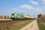 SETG Siemens Vectron 193 839-8 Alpenlok am 28.03.20 in Babenhausen mit Kesselwagen 