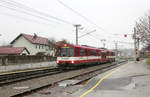 Salzburger Lokalbahn ET 57 // Bahnhof Bürmoos // 28.