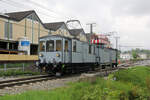 Salzburger Lokalbahn (Salzburg AG) ET 10 (Arbeitstriebwagen) // Bahnhof Oberndorf bei Salzburg // 8.