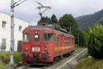 Triebwagen 4481 015 der Steiermarkbahn, wie sie neuwerdings heißt, ein ehemaliger BDe 4/4 der schweizerischen SZU, dient der Übelbacherbahn als Reservefahrzeug.