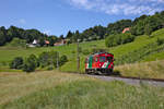 Die wunderschön trassierte Strecke Strecke der Gleichenberger Bahn bietet zahlreiche Fotomotive.