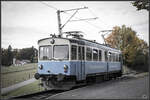 In der Haltestelle Hofstätten wartet der ET1 auf Fahrgäste ,...23.10.2021