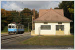 ET 1 der Steiermarkbahn  als Fotozug abfahrbereit am 23.10.2021 in Gnas.