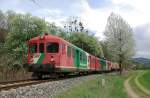 Am 17.04.2009 war der ehemalige SZU Triebwagen  STLB ET 14 als  GmP  von Peggau-Deutschfeistritz nach Übelbach unterwegs, und wurde unweit des liechtensteinschen Schlosses Waldstein fotografiert. Mittlerweile wurde der ET 14 verschrottet, der sich in  SZU-Ursprungslackierung  befindliche ET 15 ist aber weiterhin noch im aktiven Bestand der steiermärkischen Landesbahnen. 