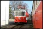 26 109 der S&H Attergaubahn stand am 05.03.11 neben dem Betriebswerk.