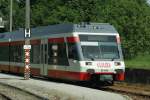 Linzer Lokalbahn (LILO) 22 162 in Linz - Leonding am 22.5.2014