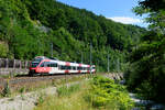 4024 044 ÖBB als R 5932 (Neumarkt-Kallham - Passau Hbf) bei Ingling, 22.07.2020