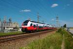 ÖBB Siemens Desiro ML Cityjet 4146 123-3 am 23.06.22 bei Mannswörth 