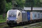 ES 64 U2 - 023 (Wiener Lokalbahnen AG) fhrt am 14.