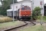 WLB 2143.21 fhrt mit dem R 16973  Reblaus Express  am 13.Juli 2013 in den Bf.