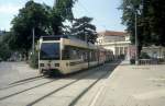 Baden WLB (Bombardier-Reihe 400 405) Josefsplatz im Juli 2005.