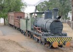 Die 60cm-Werksbahn der heute noch in Betrieb stehenden Kupferminen von Nababeep (Northern Cape) war eine wichtige Transporteinrichtung zur damals weit entfernten Strasse. Siehe auch ID 351385.