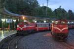 AFR DL50 und DL43 am Morgen des 05.Juni 2014 in der Chushan Station.