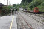 Fenchihu Station, Blickrichtung Chiayi Station, am 06.Juni 2014.