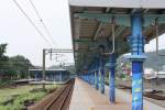 Badu Station am 31.Mai 2014; Blick von Plattform 3 auf Plattform 2.
