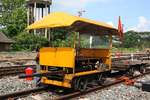 Kleinwagen รบ.6/212 (รบ.=RB.) am 21.Mai 2018 in der Den Chai Station.