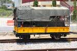 Nummernloser Kleinwagen-Anh�nger am 17.April 2026 in der Prachuap Khiri Khan Station.