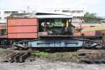 Rechte Seite des Dampfkran No. 31 (Hitachi/Tokio/Japan, Bauj. 1955, Fab.Nr. C26195) am 28.Oktober 2010 im Depot Hat Yai.