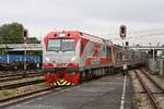 QSY 5219 (Co'Co', de, CRRC Qishuyan, Bj.2021) fährt am 08.Jänner 2023 mit dem SP EXP 31 von Bangkok im Zielbahnhof Hat Yai Junction ein.