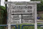 Ein Relikt vergangener Tage steht noch in der Thon Buri Station.