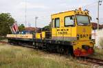 SRT รบน.039, ein Oberbauwagen der Type DHW-400 am 05.Dezember 2025 in der Chachoengsao Junction.