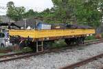 Nummernloser Oberbauwagen (Geismar/Frankreich, Type R10T, Baujahr 2021, Fabr.Nr. 1369) am 03.Juni 2026 in der Chachoengsao Junction.