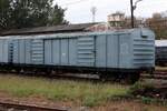 บ.ต.ญ.30221 (บ.ต.ญ.=B.C.G./Bogie Covered Goods Wagon; die B.C.G. 30000 - 30413 wurden von 1972-1978 im Workshop Makkasan hergestellt) am 23.Februar 2026 in der Chiang Mai Station.