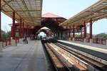 Bahnsteige der neuen Hua Hin Station am 17.April 2026.