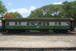 บชส. 619 (บชส = BTC/Bogie Third Class Carriage) am 02.Juni 2026 in der Ton Samrong Station.