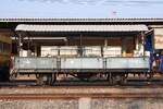 ข.ต.1642 (ข.ต. =L.S./Low Sided Wagon) als Bauzugwagen am 30.März 2023 in der Nakhon Sawan Station.