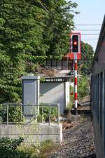 Blocksignal bei der Ramathibodi Hospital Station am 21.November 2019.