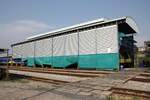 Große Halle des Locomotive Repair Shop Si Racha am 27.März 2025.