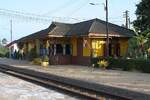 Aufnahmsgeb�ude  der Ban Thung Pho Junction am 18.M�rz 2026.