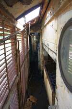 Blick vom Führerstand in den Maschinenraum der 3120 (Krupp, Bj.1969, Fab.Nr.